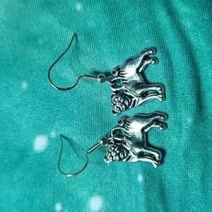 Sm/MD dog earrings